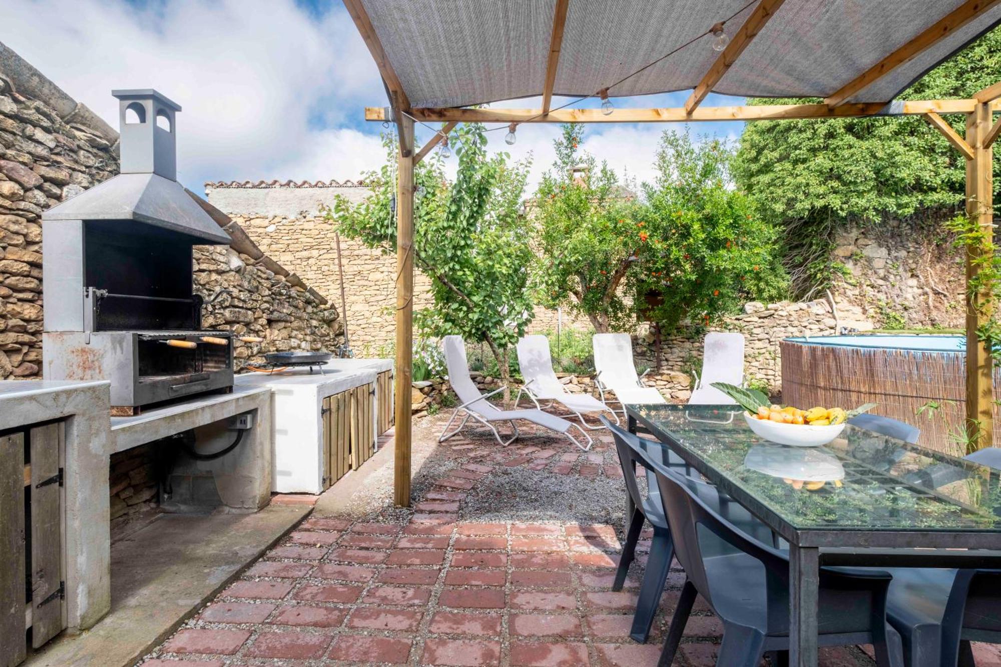 Villa Casa Acollidora I Familiar Amb Jardi I Barbacoa Àger Esterno foto