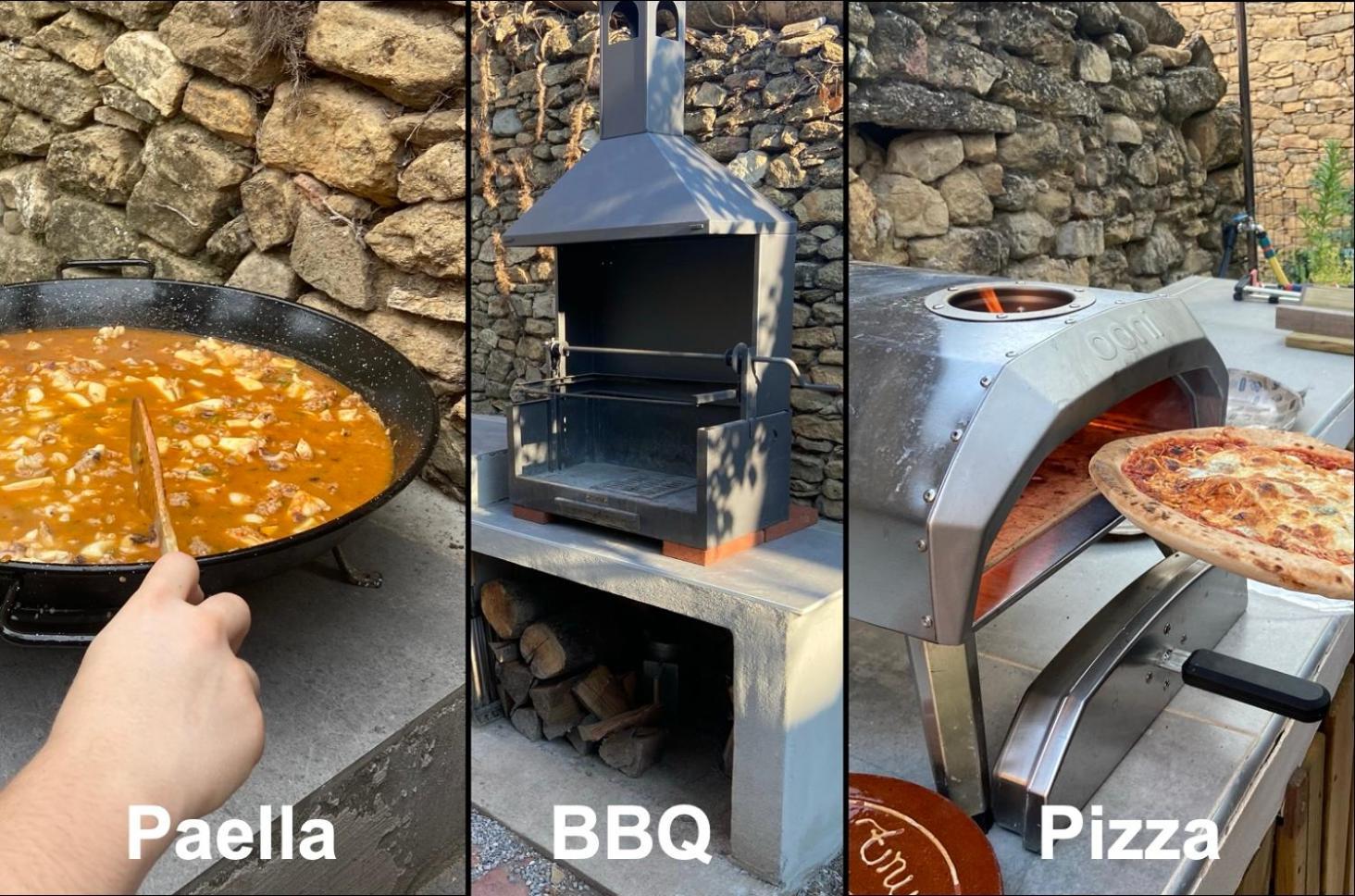 Villa Casa Acollidora I Familiar Amb Jardi I Barbacoa Àger Esterno foto